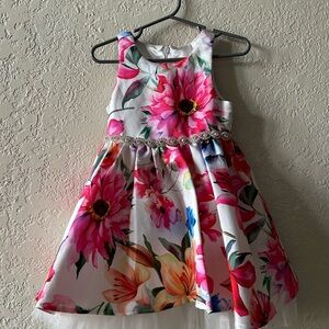 Toddler Dress - Floral - 3T - Couture Princess